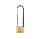 50MM Brass Removable Shackle Ratchet Padlock