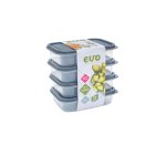 120ML 4 PC Snack Box Grey