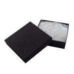 JPI Display 33 Cotton Filled Boxes 3.5 L X 3.5 W Matte Black 100 Count
