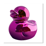 Duckkyrpink Art Print - A3