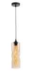 Twisted Glass Pendant - Clear