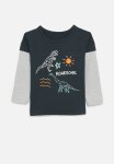 PoP Candy Dino Twofer Tee - Navy & Grey