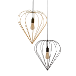 Heart Strings Pendant - Gold
