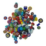 Millefiori Mosaic Glass Mixed 100G