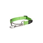 Rogz Utility Dog Collar Control Chain - Lime