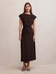 Marissa Jersey T-Shirt Midi Dress - 18 Dark Chocolate