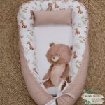 Baby Safe Nest Safe Sleeping Pod Soft Earthy Woodlands