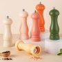 Morandi-inspired Manual Pepper & Salt Grinder - Adjustable Spice Mill For Kitchen Camping Picnics - Perfect Gift For Christmas & Halloween