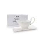 Jan Maison Blanche Gravy Boat With Saucer