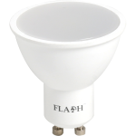 Flash Components Flash LED GU10 120DEG 4W Frosted Globe – Cool White