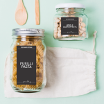 Modern Pantry Labels Black - Pack Of 10 40X40MM Labels