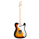 Sx STL H 3TS Semi Hollow Body Telecaster : 3 Tone Sunburst