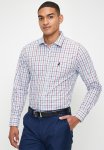 Polo Jace Long Sleeve Small Check Shirt - Blue