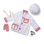 Melissa Chef Role Play Costume Set
