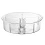 360 Rotating Divided Lazy Susan Organizer Tray