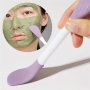 1/2PC Double Head Silicone Facial Mask Brush Facial Massage Cleaning Brushes Diy Mud Film Scraper Facial Care Tool