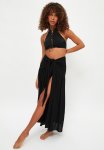 Blacktiedsarong Viscose Skirt - Black