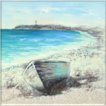Boat At Rest 2 Wall Art Canvas 1000 X 1000