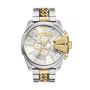 Diesel Mega Chief Mens Silver Stainless Steel Strap WATCH-DZ4672