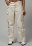 Multi Pocket Denim Cargo Jean - Light Stone