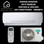 Hisense Inverter Wi-fi Enabled Heating & Cooling Air Conditioner - 18000BTU