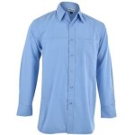 Mens Long Sleeve Harry Casual Shirt Sky Blue