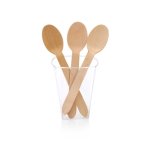 Wooden – Dessert Spoons