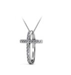 DESTINY Cross Pendant With Swarovski Crystals