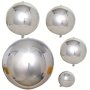 5pcs 4D Silver Balloons - Metallic Silver Foil Balloons Party Decorations Bridal Favors Party Supplies 81.28cm 55.88cm 45.72cm 38.1cm 25.4cm