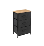 Jjp Tissa 3 Drawer Chest Charc