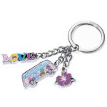 Keyring With 3 Charms Vw California T1 Combi