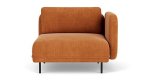 Ellis 1 Seater Interchangable Arm Danny Amber - Danny Amber 101