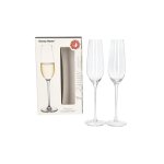 Champagne Puller Glasses 2 Piece Set