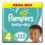 Pampers Active Baby-Dry Disposable Nappies Size 4 132 Nappies