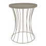 Cordset MINI Side Table - Light Grey Ferro Tex