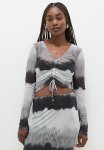 Marbel L S Top String Detail - High Rise Aop Marble