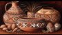 Canvas Wall Art- Traditional Zulu Pottery B1019