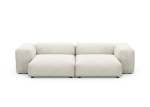Two Module Sofa - Knit - Creme - 272CM X 136CM