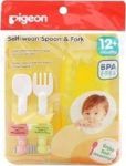 4580 3-PIECE Self-wean Spoon And Fork Set