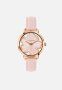 Ted Baker Sst Rose-gold Case Pink Magnolia Dial Pink Saffiano Leather Strap