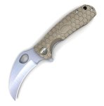 D2 Claw Medium Tan Plain Edge