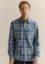 Regular Fit Cotton Slub Check Shirt