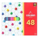 Pencil Crayons - Box Of 48 Assorted Colours