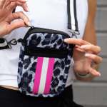 Neoprene Cellphone Bag - Snow Leopard