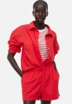Linen-blend Shorts - Red