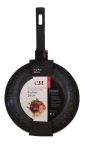 Continental Homeware 28CM Black Non-stick Frypan - Marble Design
