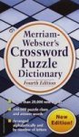 Merriam Webster' S Crossword Puzzle Dictionary Paperback 4th Revised Edition