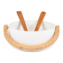 @home Atlantic Serveware Salad Bowl With Servers