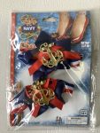 Navy sailor Hair Clips