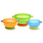 Munchkin Stay Put Suction Bowl 3 Pack